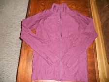 Fabletics womens warm up jacket size L large MINT athletic