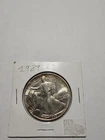 1989 American Silver Eagle 1 oz .999 Fine Silver Coin TONED