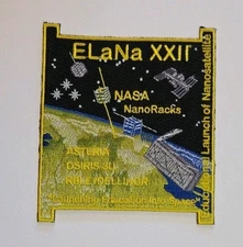 RARE NASA ELaNa XXIILaunch Service Program Space PATCH Vintage