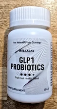 GLP-1 Probiotic - 500M AFU Multi-Strain Probiotic + Prebiotic, New!! Exp. 11/26