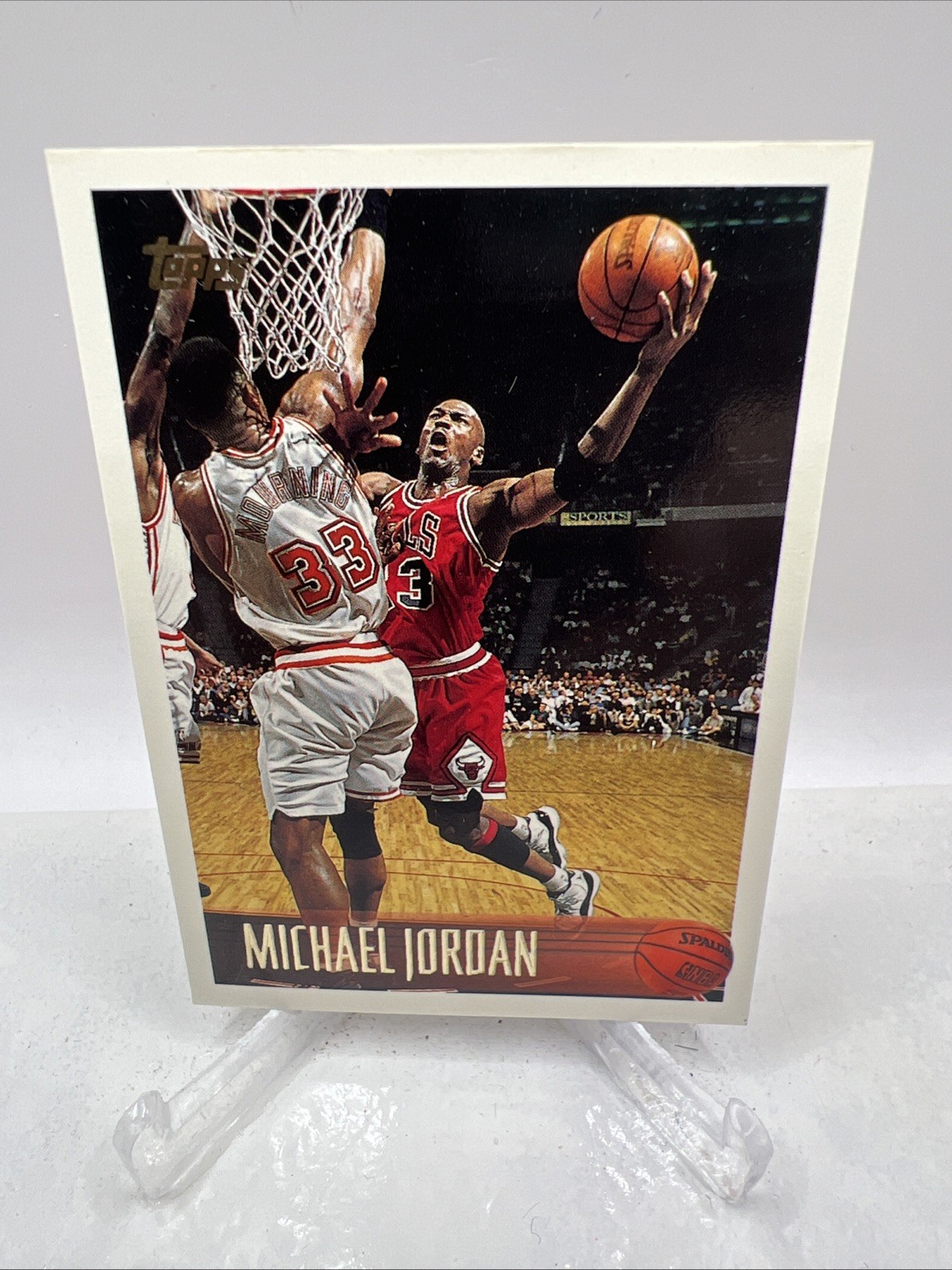 1996-97 Topps #139 Michael Jordan Chicago Bulls HOF Basketball Card