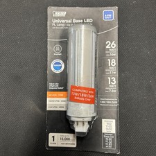 Feit Electric 13/18/26W Equivalent PL Lamp 4-Pin Universal Base LED Light Bulb