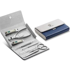 MR.GREEN 8-in-1 Fashionable Manicure Set with Case Durable Stainless Grooming
