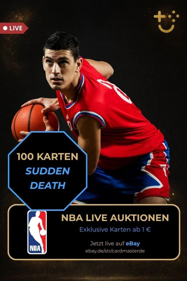 100 NBA-Einzelkarten Start ab 1€ / Sudden Death / Numbered & More