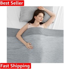 Revolutionary Cooling Blanket Twin, Absorbs Heat to Keep Body Cool for Night ...