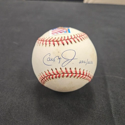 Cal Ripken Jr. Signed Autographed Rawlings OAL Baseball /2632 JSA *491