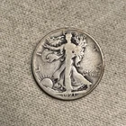 1921-S Walking Liberty Half Dollar VERY GOOD Silver 50c