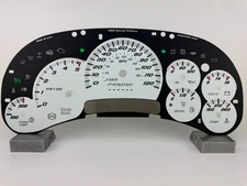 US Speedo White Silverado/Sierra Gauge Face for Clusters 06-07 2500/3500 Diesel
