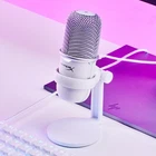 HyperX SoloCast Condenser Microphone USB-C White Gaming Hi Res 24-bit 96kHz