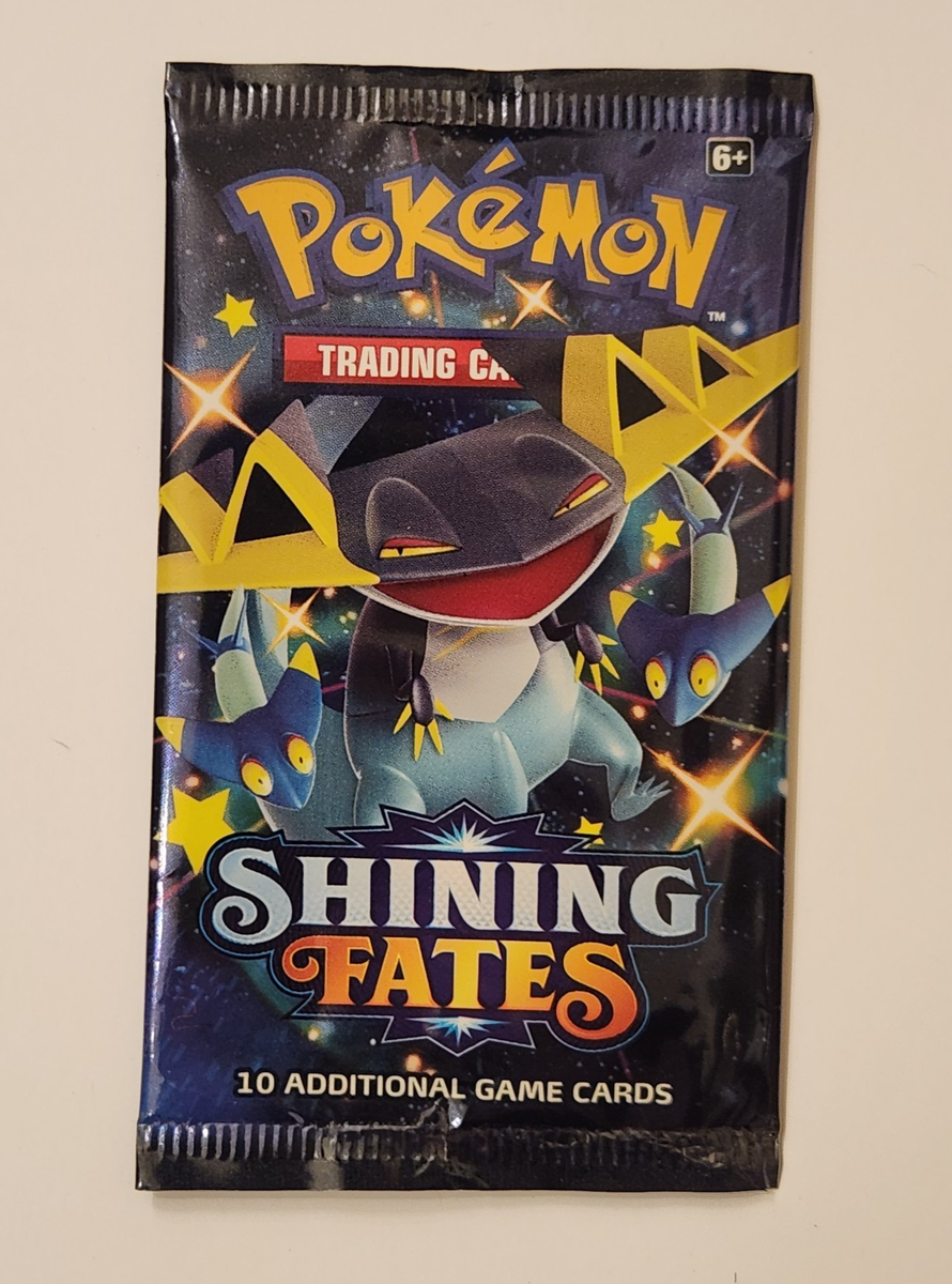 sword and shield shining fates booster box Pokemon Sword & Shield Shining Fates Booster Pack Art Set Empty Display  2021