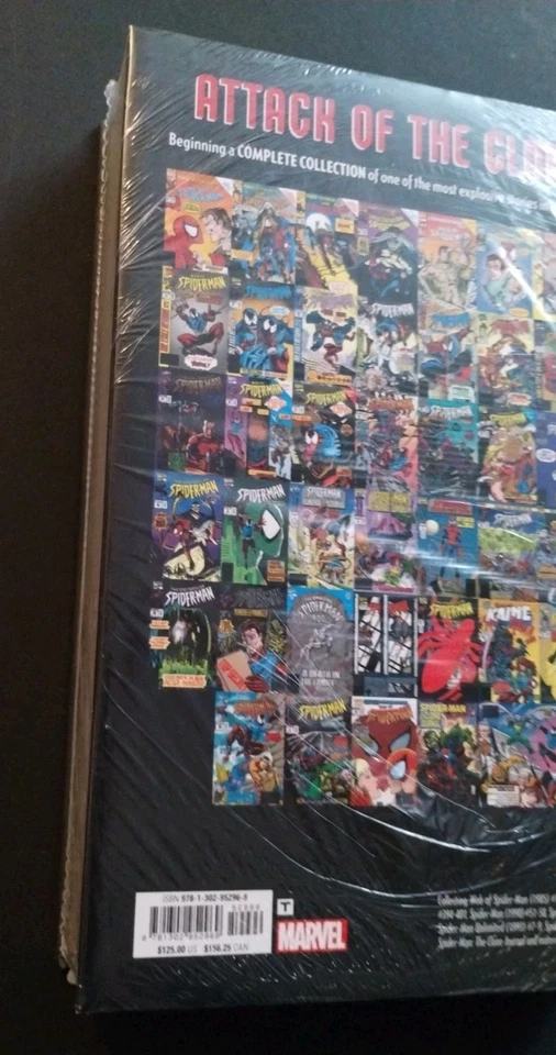 Spider-Man Clone Saga Omnibus Volumen 1 DM Variante Marvel Comics Tapa Dura Foto 3 de 4