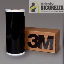 3M  580 scotchlite reflective vinyl tape black color 25mm 1" x 2 mt helmet bike