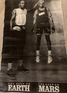 Publicités Michael Air Jordan Spike Lee (Mars Blackmon