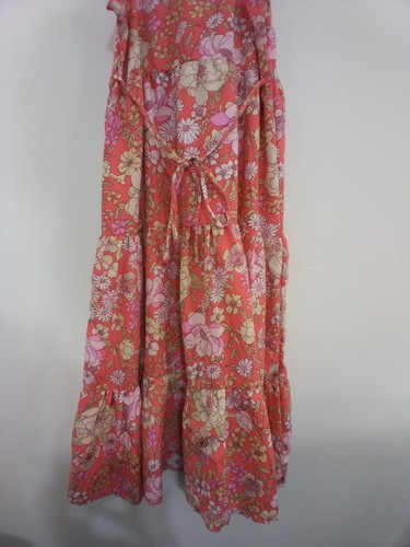 B.O.C Collection Womens Pink Floral Sleeveless Button Midi Dress Size Small NEW - Picture 10 of 11