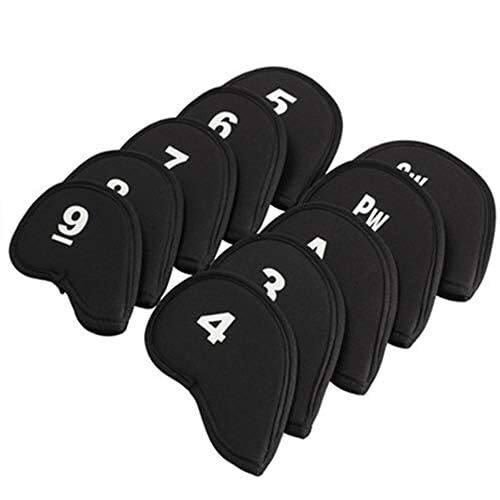 Sword &Shield Sports 10Pcs Golf Head Cover Club Iron Putter Head Protector Se... - Picture 7 of 9