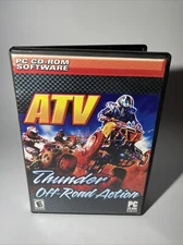 ATV Thunder Off-Road Action (PC game, 2005) Game Mill publishing E for everyone