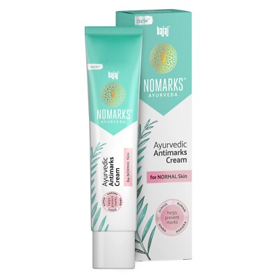 Bajaj Nomarks Ayurveda Cream for Normal Skin, 25gm,