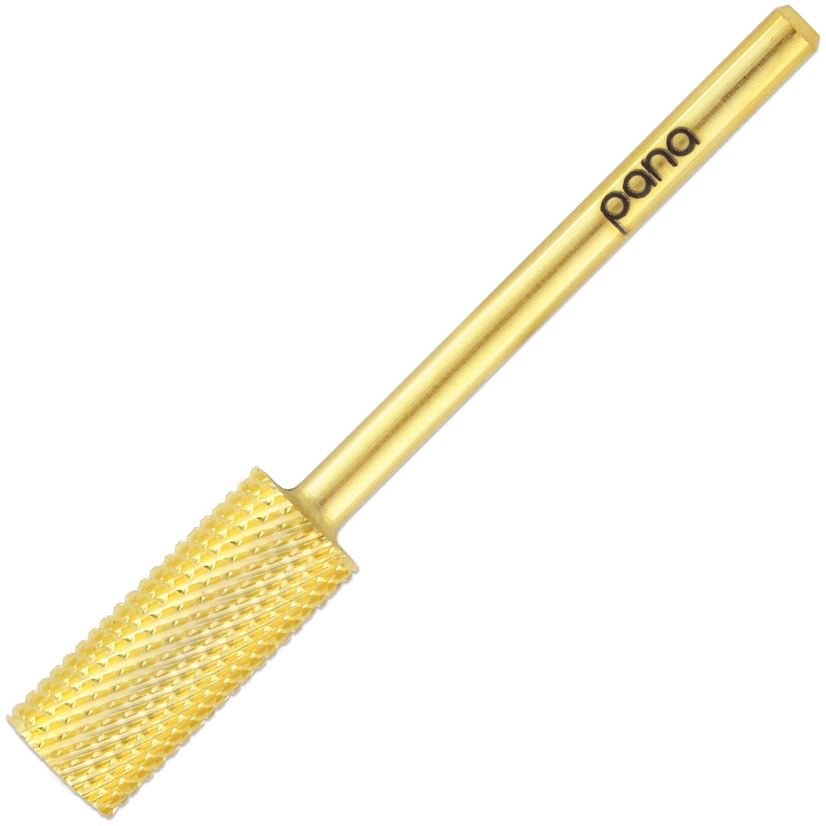 Pana Professional Nagelbohrer – Konische Fassspitze, Extra Fein (XF), 0,9 Cm Schaft, Goldfarben