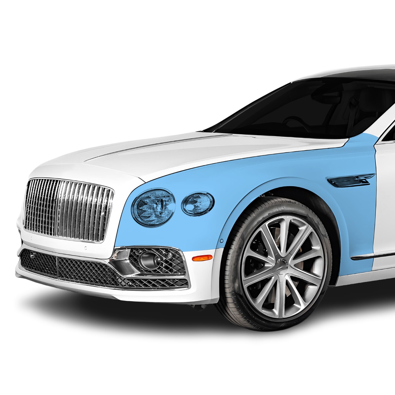 Pre Cut Paint Protection Film Clear Bra PPF Kit for Bentley Flying Spur 2019+