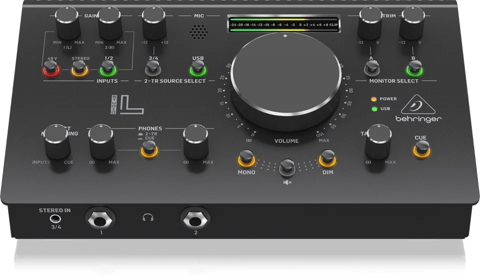 Behringer Studio L High-end Studio Control with VCA Control and USB Interface - Image 2 of 4
