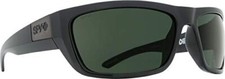 Spy Optic Dega Sunglasses Shiny Black Ansi RX / Happy Gray/Green 673368242863