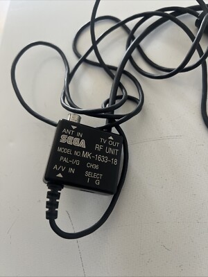 Cable original RF Sega Megadrive 2 MK-1633-18 de Segunda mano por 10 EUR en Barcelona | Wallapop