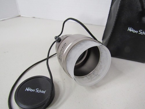 Nikon School Magnifying Loupe 4x w Black Holder *Used* Made in Japan - Picture 9 of 13
