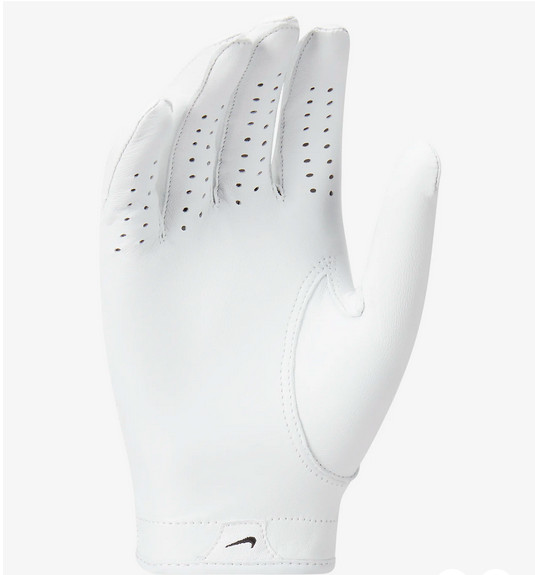 NEW NIKE [L] RH TOUR CLASSIC WOMEN'S GOLF GLOVE-White 88586