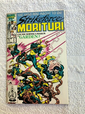 Strikeforce Morituri #2 (Jan 1987, Marvel) VF 8.0