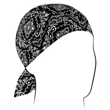 Zan® Flydanna® Cotton Black Paisley