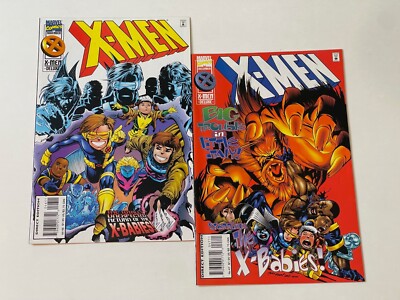 X-Men (Vol. 1) #46-47 Set of 2 (1995 Marvel Comics) X-BABIES!  