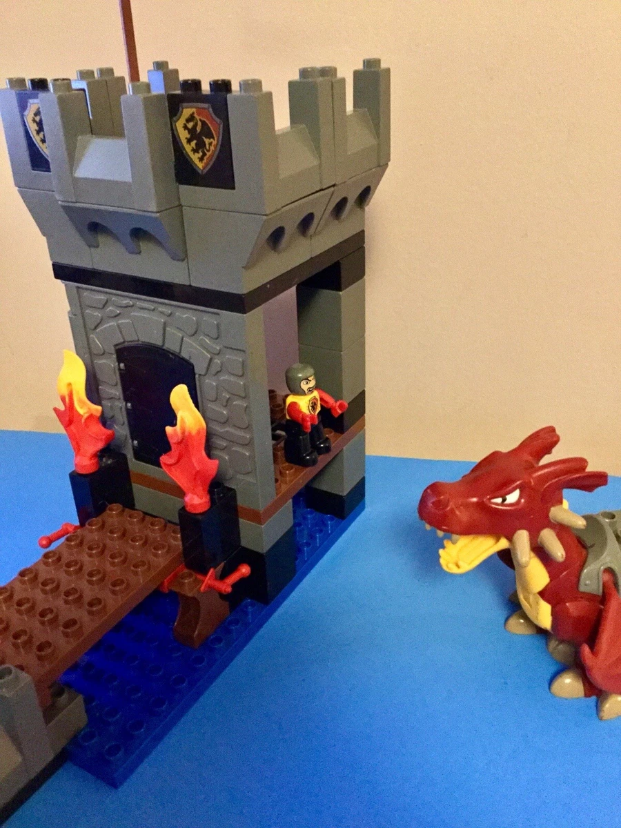 COMPLETE LEGO Duplo Dragon Tower 4776 2004 Retired Rare NO BOX or instructions