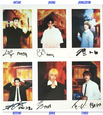 P1HARMONY SADSONG OFFICIAL POB PHOTOCARD -APPLE -FNC -KTOWN