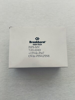 Bronkhorst High Tech ~ PiPS-MV 7.03.424D +15Vdc-Pin7 OVdc-PIN4, PIN8