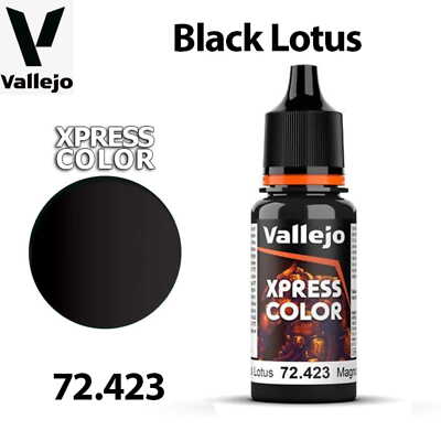 VALLEJO 72423 Xpress Color - Black Lotus 18ml
