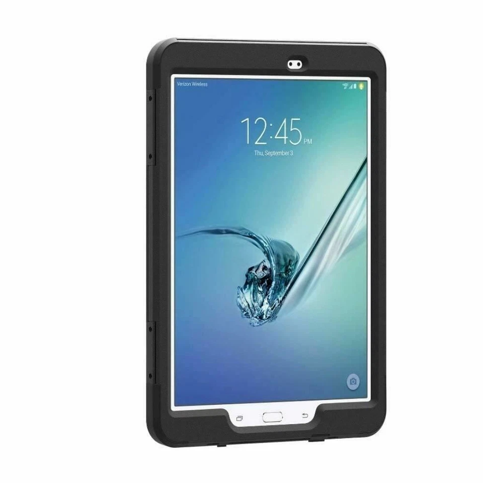 Verizon Rugged Impact Absorbing Protection Case For Samsung Galaxy Tab E 9.6" - Image 3 of 4