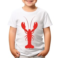 Lobster Ocean Life Summer Beach Funny Boys Girls Teen Kids T-Shirts #TA-23