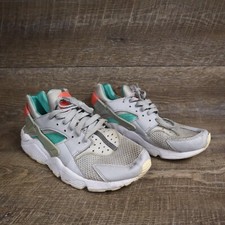 Nike Air Huarache 2018 South Beach 318429-053 Teal Pink White Gray Men's Size 10