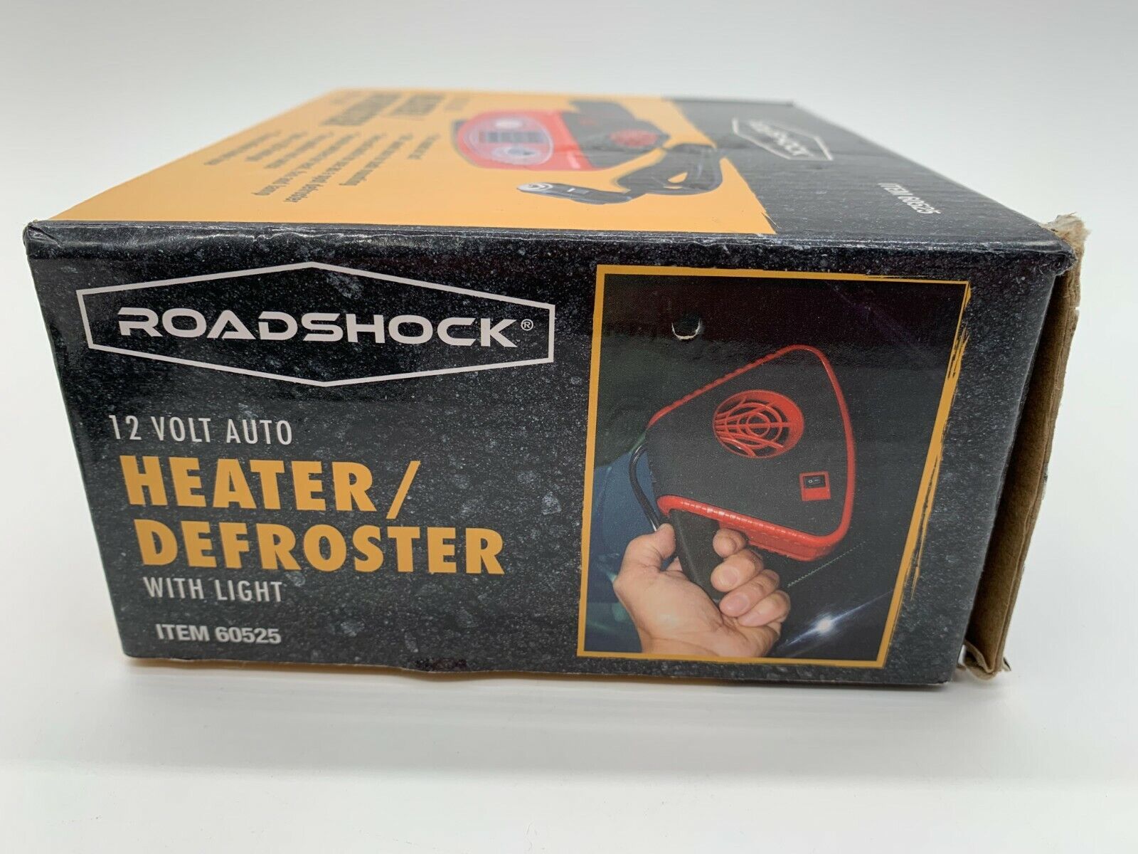 Hft 12 Volt Auto Heater/Defroster with Light