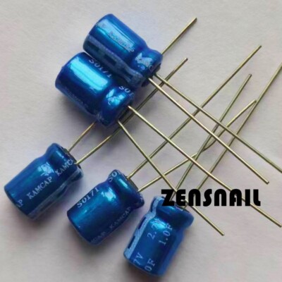 100PCS 2.7V 1F Supercapacitor Farad Capacitor 6.8*10mm 2.7V 1F NEW