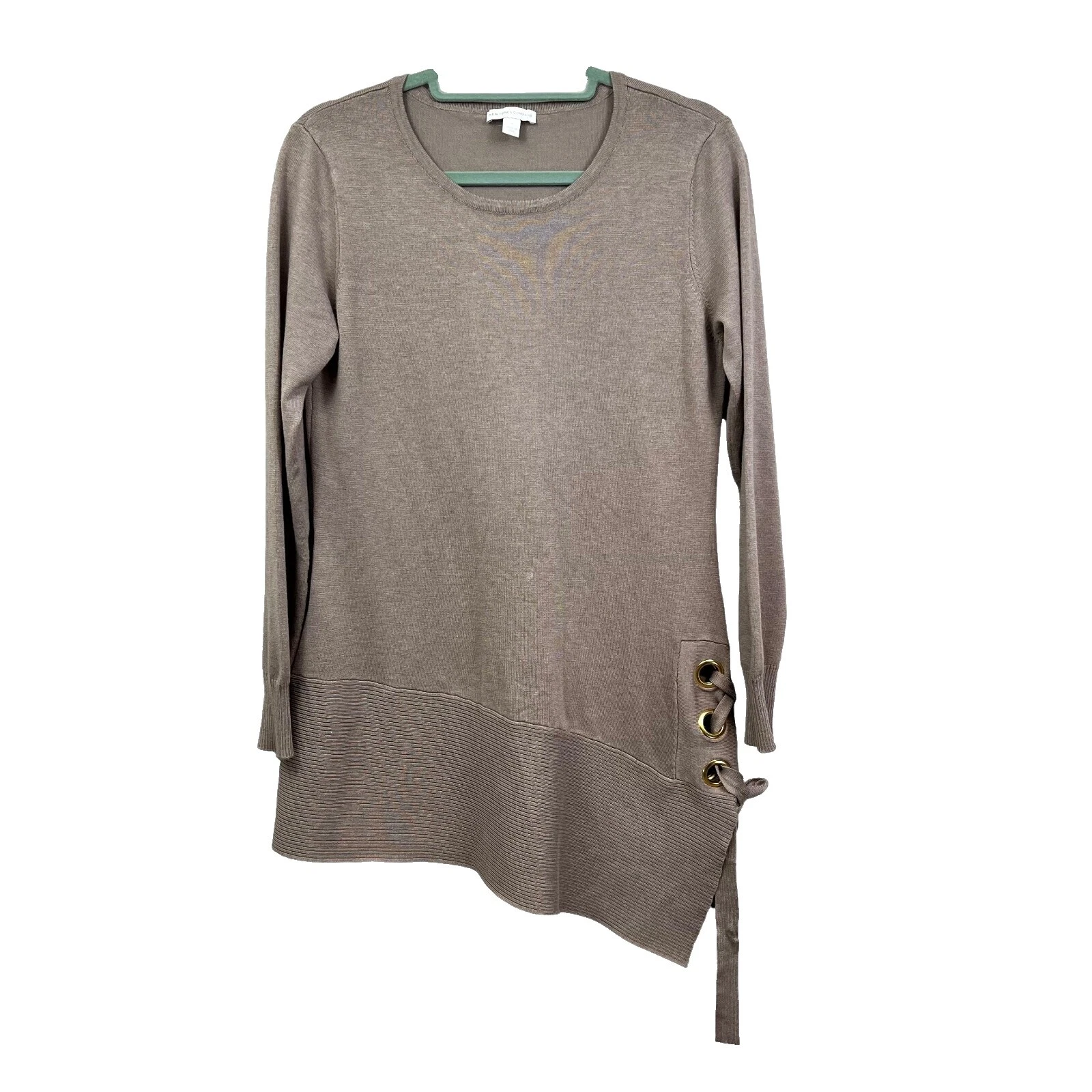 NYC Polyester Brown Sweaters for Women