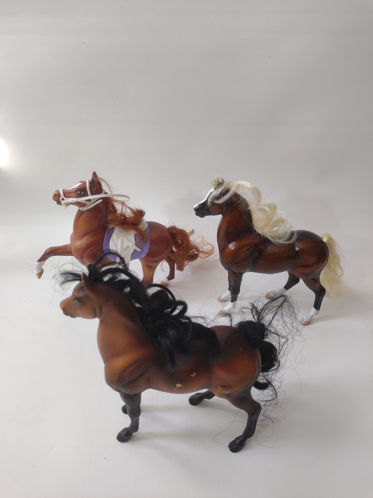 Breyer reeves Horse lot Rooted Brushable Mane & Tail Toy with hair eBay