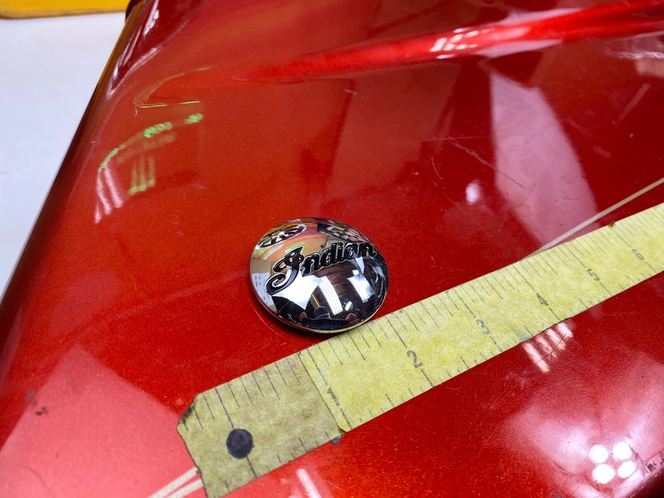 Asiento Indian Concho genuino🔥OEM, barra Sissy, emblema de alforja🔥 Foto 2 de 4