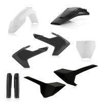 Acerbis Set Motorradverkleidungen Plastics Schwarz/Weiß Husqvarna FC 250 2016
