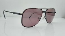Vintage Safilo 3633 Black Pilot Italy Sunglasses FRAMES ONLY