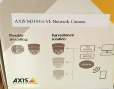 0866-001 M3104-LVE Mini Indoor Outdoor Day Night Fixed Dome IP Camera