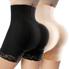 Women Padded Butt Lifter Hip Enhancer Fake Ass Panties Underwear Body Shaper US