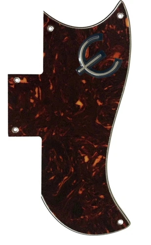 For Fit Gibson SG 61 Reissue & E Logo Style Guitar Pickguard Brown Tortoise
