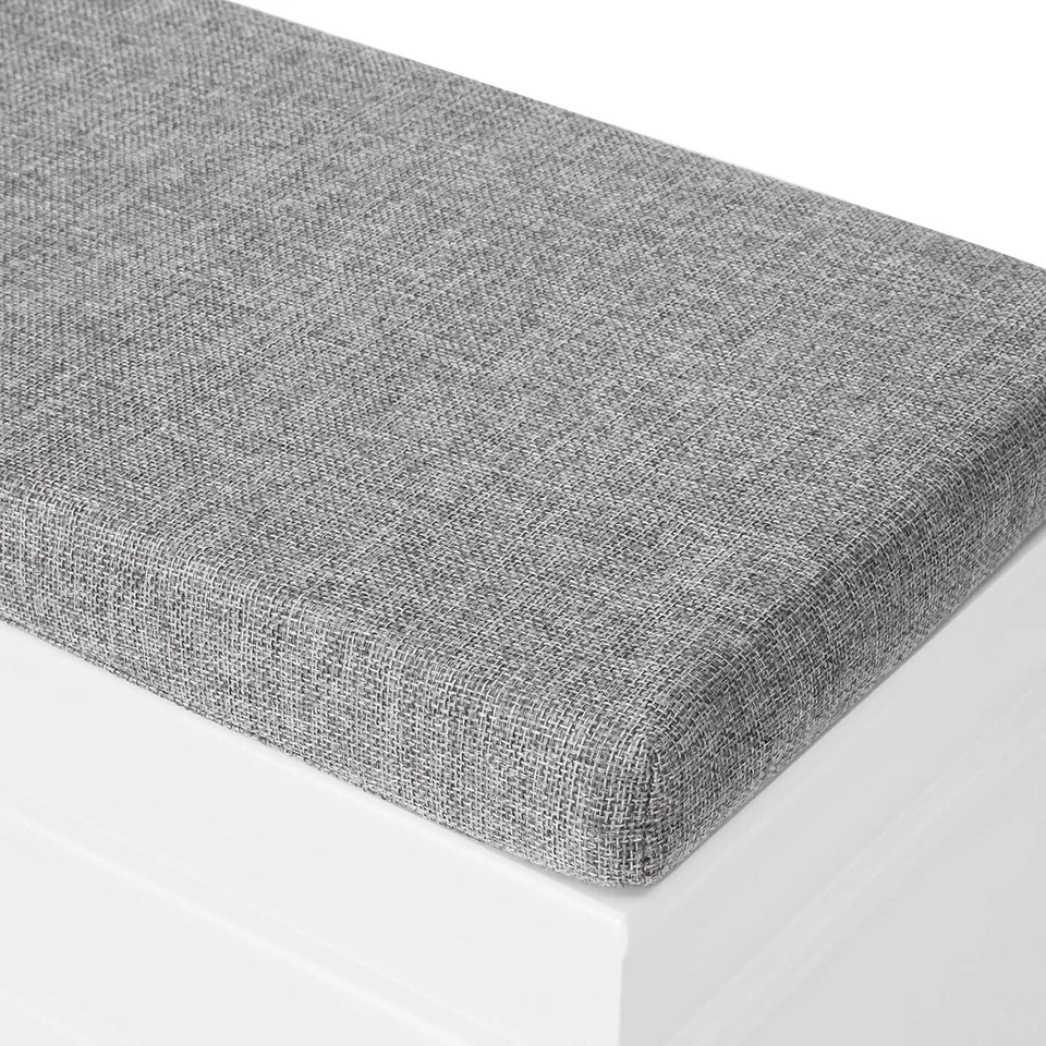 Banco de zapatos blanco Zapatero Zapatero Pasillo Banco de almacenamiento NUEVO - Изображение 3 из 4