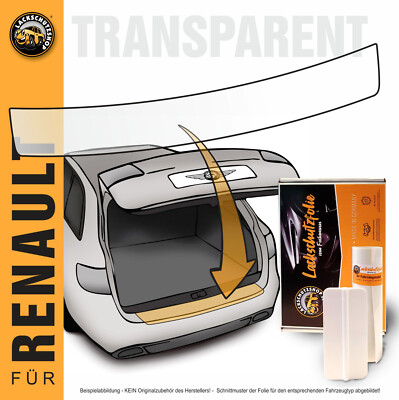 Lackschutzfolie für Renault SCENIC e-Tech ab´24   Ladekantenschutz transparent